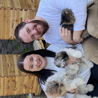 Cole and Lauryn, founders of Coop